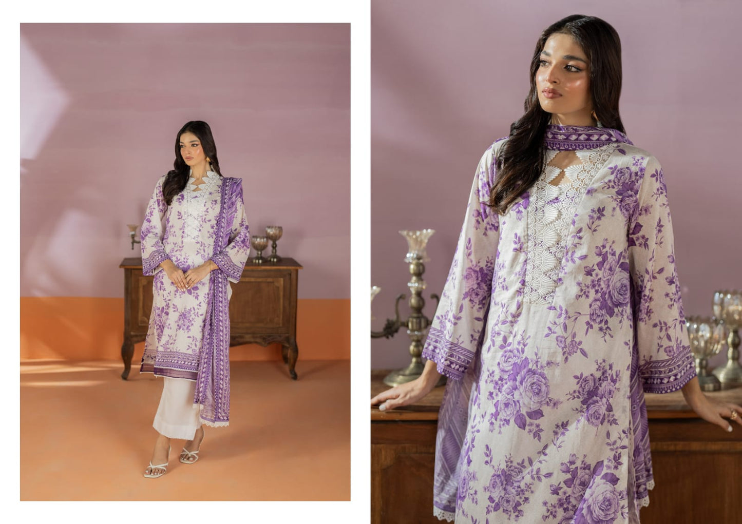 Salina pure Lwan voile lawn dupatta 💯% ORIGNAL