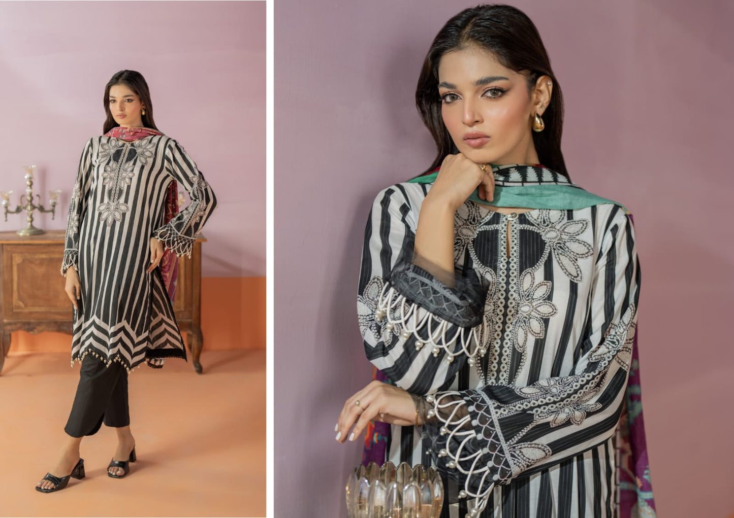 Salina pure Lwan voile lawn dupatta 💯% ORIGNAL